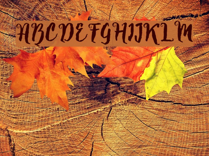Natural Font examples