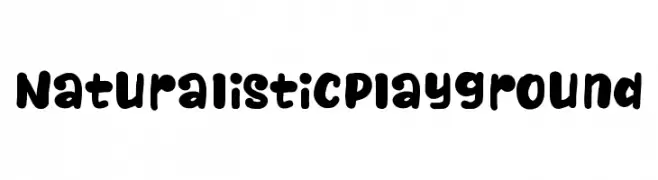 NaturalisticPlayground  Fuentes Gratis Descargar