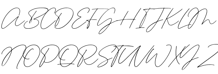 Naturaliya Font UPPERCASE