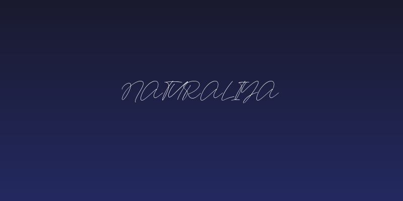 Naturaliya Social Header