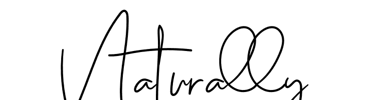 Naturally  Скачать бесплатные шрифты