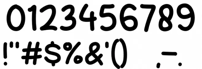 Naturaly Font OTHER CHARS