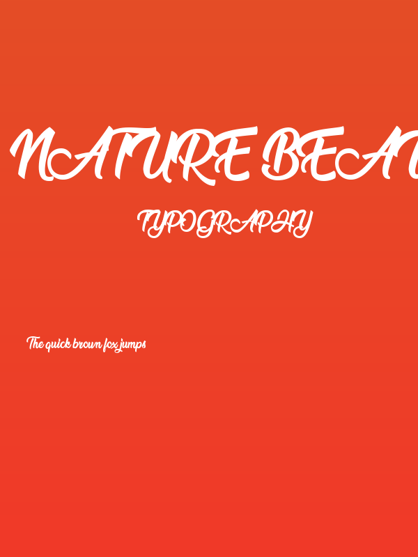 Nature Beauty Personal Use  Poster