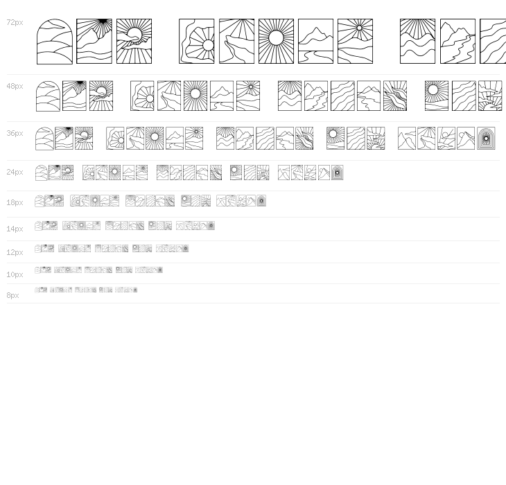 Nature Boho Waterfall