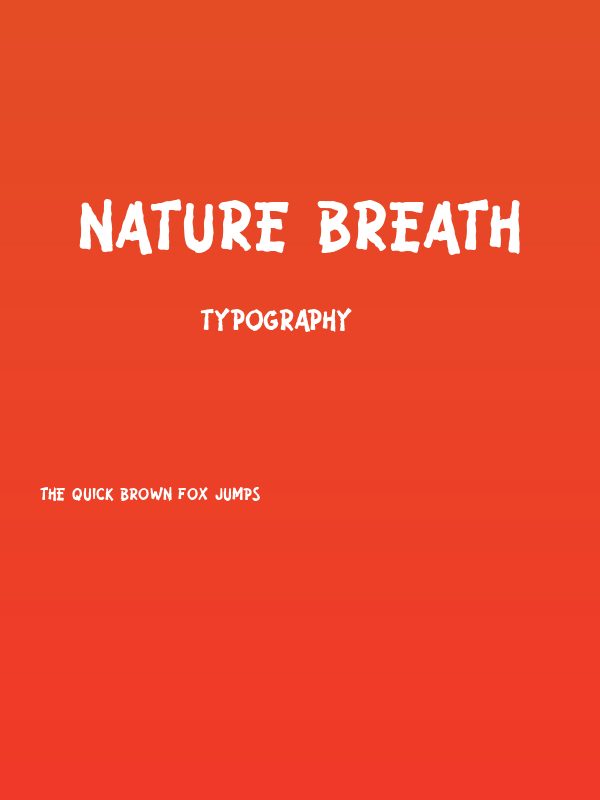 Nature Breath Poster