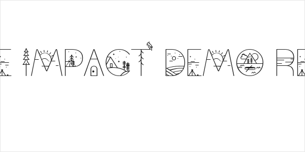 Nature Impact Demo Regular Logo