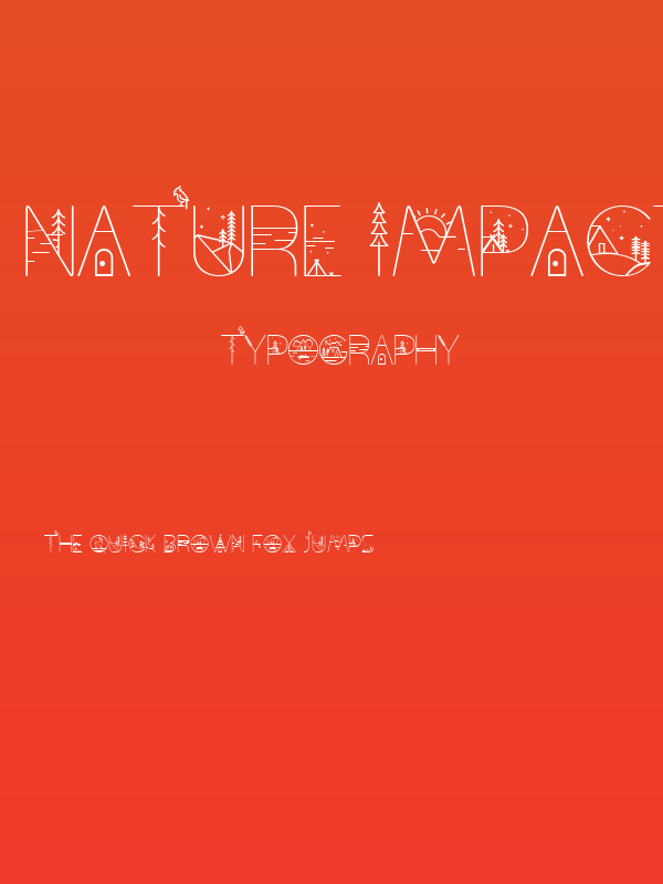 Nature Impact Demo Regular Poster