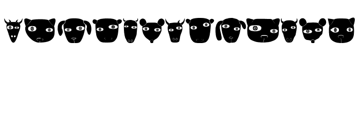 Nature Regular Font Litere mici