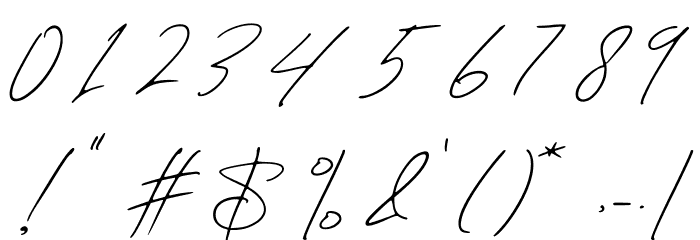 Naturealo Font OTHER CHARS