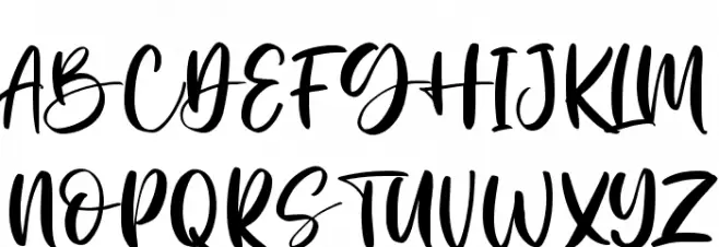 Natusha Bayor Schriftart Groß