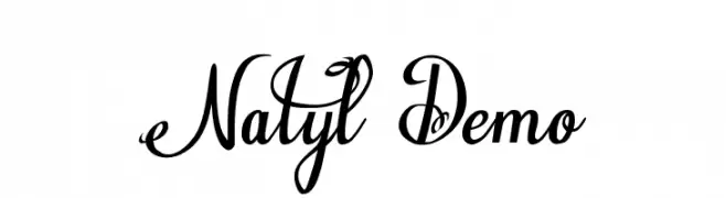 Natyl Demo  Frei Schriftart Herunterladen