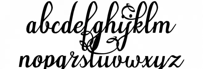 Natyl Demo Schriftart Kleinbuchstaben
