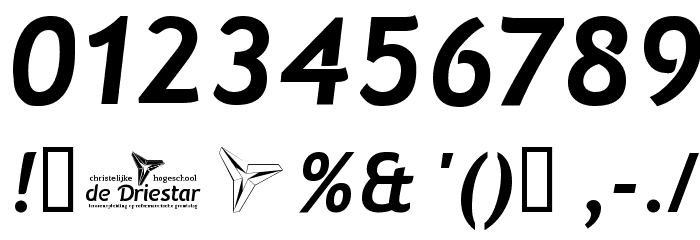 Natzilino SemiBold Font OTHER CHARS