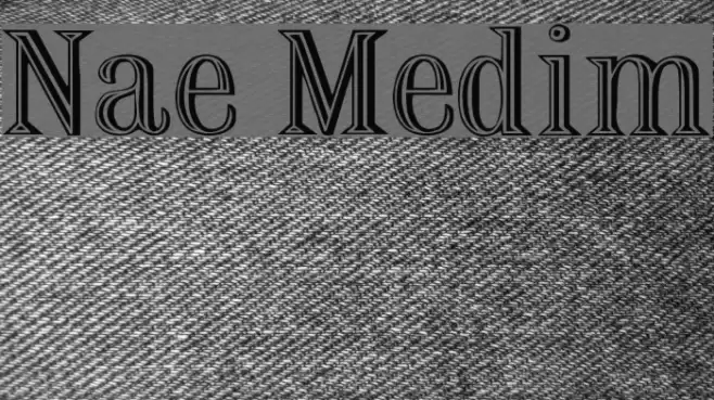 Nauert Medium Font examples