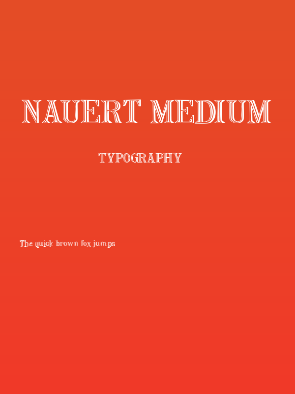 Nauert Medium Poster