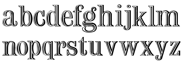 Nauert Medium Font LOWERCASE