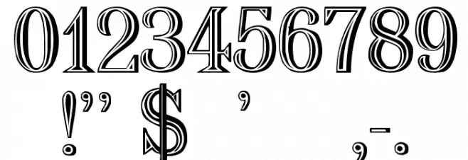 Nauert Regular Schriftart Anderer Schreiben