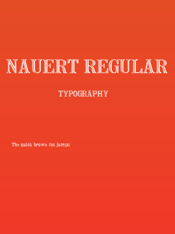Nauert Regular Poster