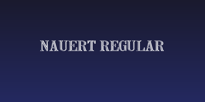 Nauert Regular Social Header