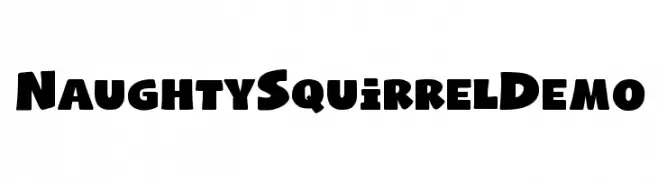 Naughty Squirrel Demo  font caratteri gratis