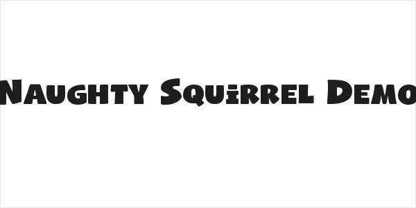 Naughty Squirrel Demo Logo