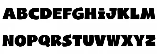 Naughty Squirrel Demo Schriftart Kleinbuchstaben