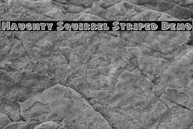 Naughty Squirrel Striped Demo Example 1