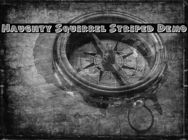 Naughty Squirrel Striped Demo Example 3