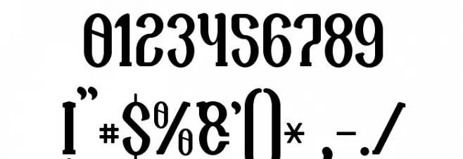 Naula Font OTHER CHARS