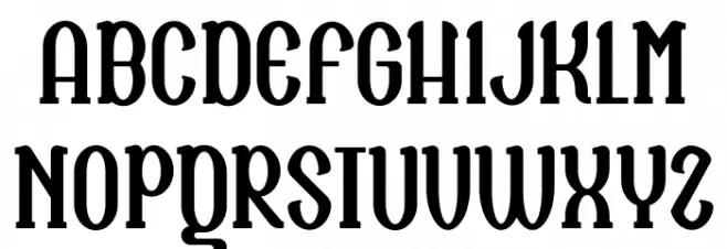 Naula Schriftart Groß