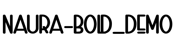Naura-Bold_DEMO  免费字体下载
