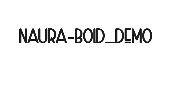 Naura-Bold_DEMO Logo