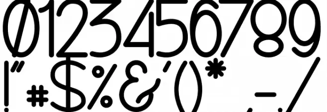 Naura-Regular_DEMO Font OTHER CHARS