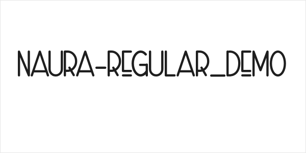 Naura-Regular_DEMO Logo
