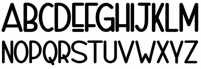 Naura-SemiBold_DEMO Шрифта ВЕРХНИЙ
