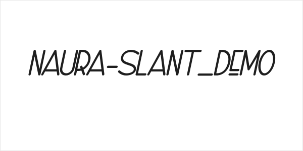 Naura-Slant_DEMO Logo