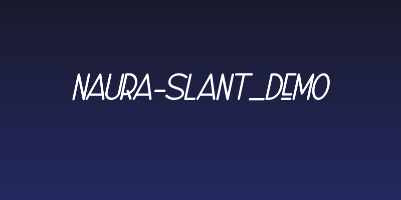 Naura-Slant_DEMO Social Header