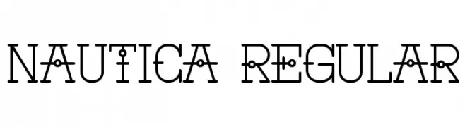 Nautica Regular  Fuentes Gratis Descargar