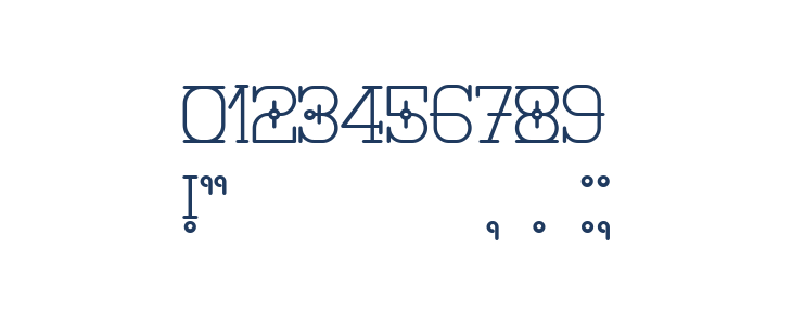 Nautica Regular Other Characters