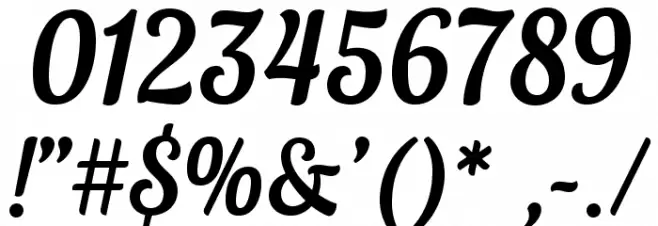 NautilusPompilius Font OTHER CHARS