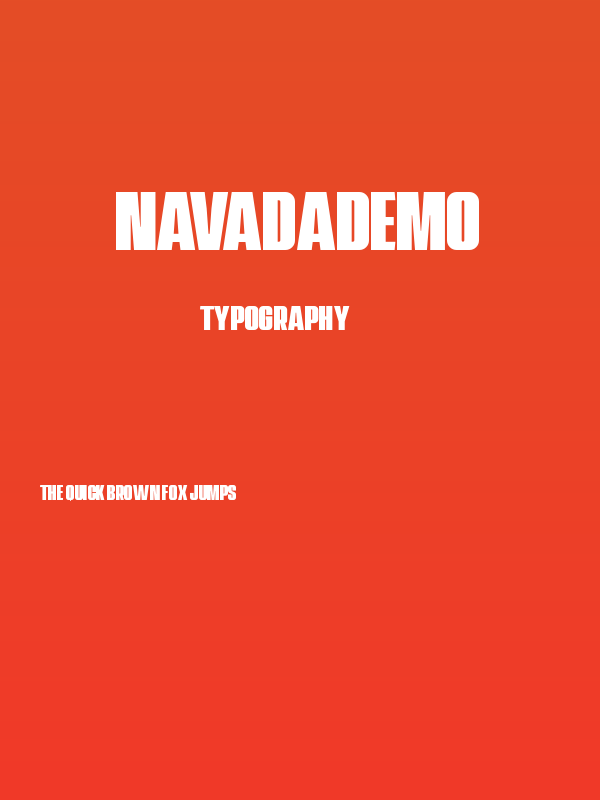 NavadaDemo Poster