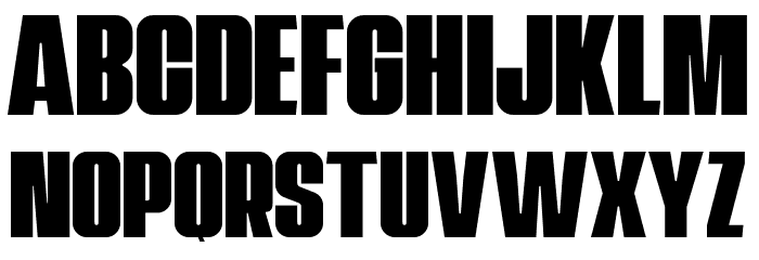 NavadaDemo Font LOWERCASE
