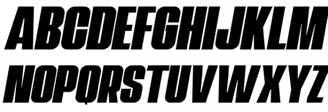 NavadaItalicDemo-Italic Schriftart Groß