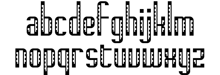 Navajo Deco Regular Font LOWERCASE