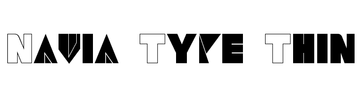 Navia Type Thin  لخطوط تنزيل