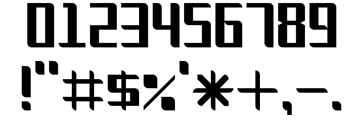 Navibase- Regular Font OTHER CHARS