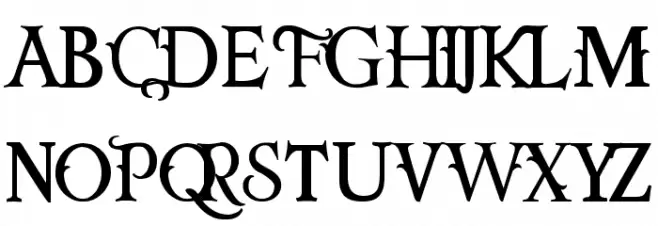 Navidad Schriftart Groß