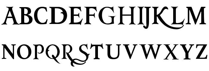 Navidad Font LOWERCASE
