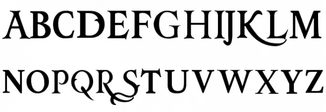Navidad Font LOWERCASE