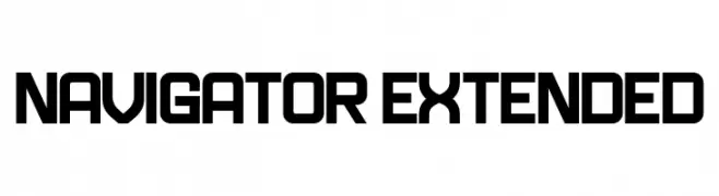 Navigator Extended  Fuentes Gratis Descargar
